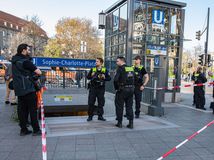 Berlín, nemeckí policajti