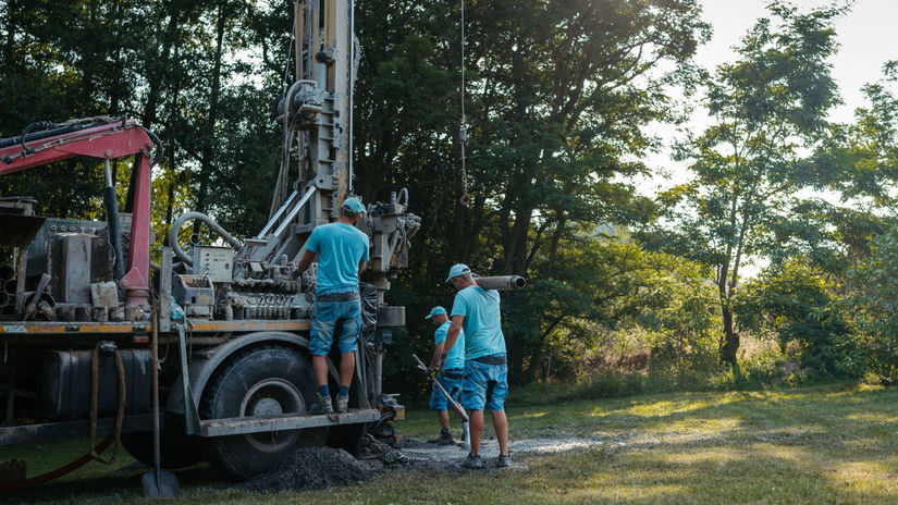 studňa, vŕtanie studňe, voda