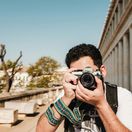 Atény, Grécko, Akropola, fotoaparát, fotenie, turista, dovolenka, cestovanie