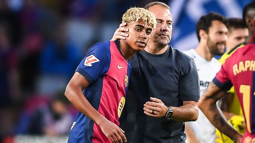 Hansi Flick, Lamine Yamal