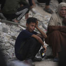 Izrael Gaza Palestínčania streľba priechod pomoc-obete