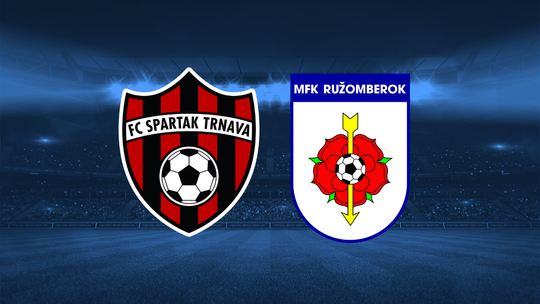 Liový duel Spartaka Trnava proti Ružomberku sme sledovali ONLINE