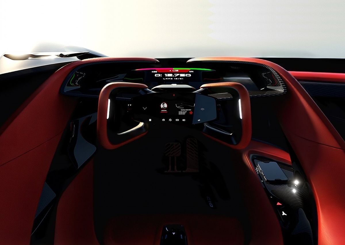 Vodič má pred sebou dva displeje. Väčší sa...