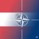 Rakúsko a NATO - vlajky