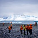 Antarktída, ľad, zima, výprava, turisti, Arktída, cestovanie