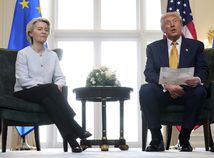 Ursula von der Leyenová / Donald Trump /
