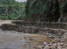 Floods / Miyun district / Soldiers /