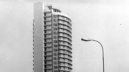 Internat Hviezda na dobovej fotografii Foto Register modernej architektury o A HU SAV Jan Slama