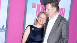 Liam Neeson a Pamela Anderson