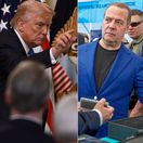 Trump, Medvedev