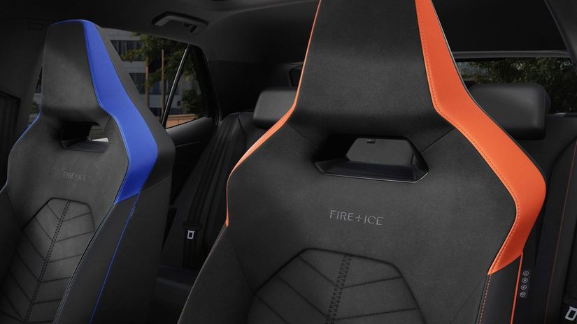 Interiér akcentuje motívy ohňa a ľadu...