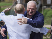 Alexander Lukašenko a Vladimir Putin