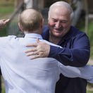Alexander Lukašenko a Vladimir Putin