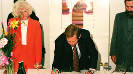 bib 1991 navsteva Vaclava Havla