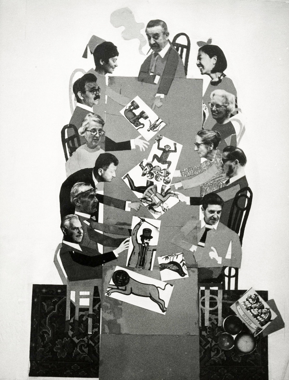 Takto v roku 1967 stvárnil členov poroty Adolf...