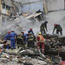 Ruský útok, bombardovanie, vojna na Ukrajine, civilisti
