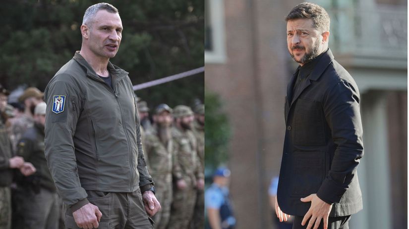 Klicko a Zelenskyj kombifoto