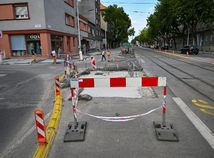 SR Bratislava rekonštrukcia Vajnorská ulica BAX