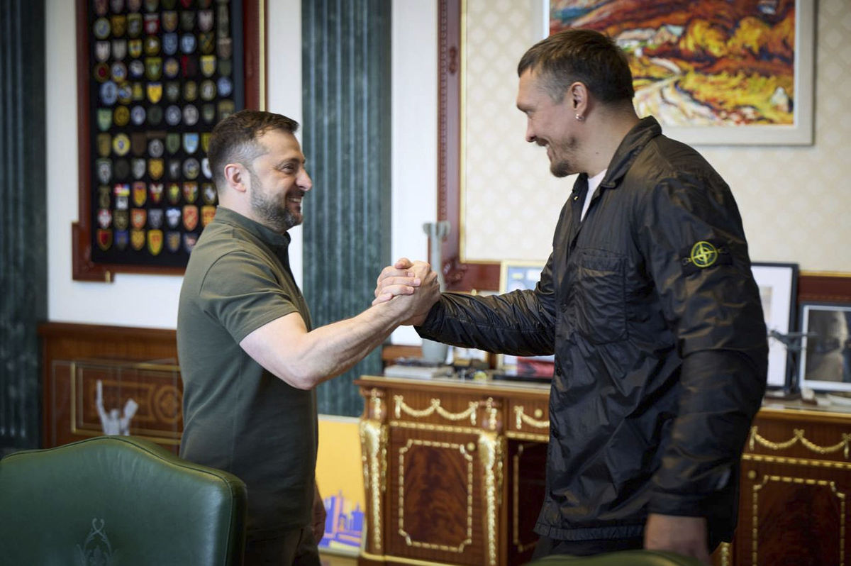 Zelenskyj Usyk