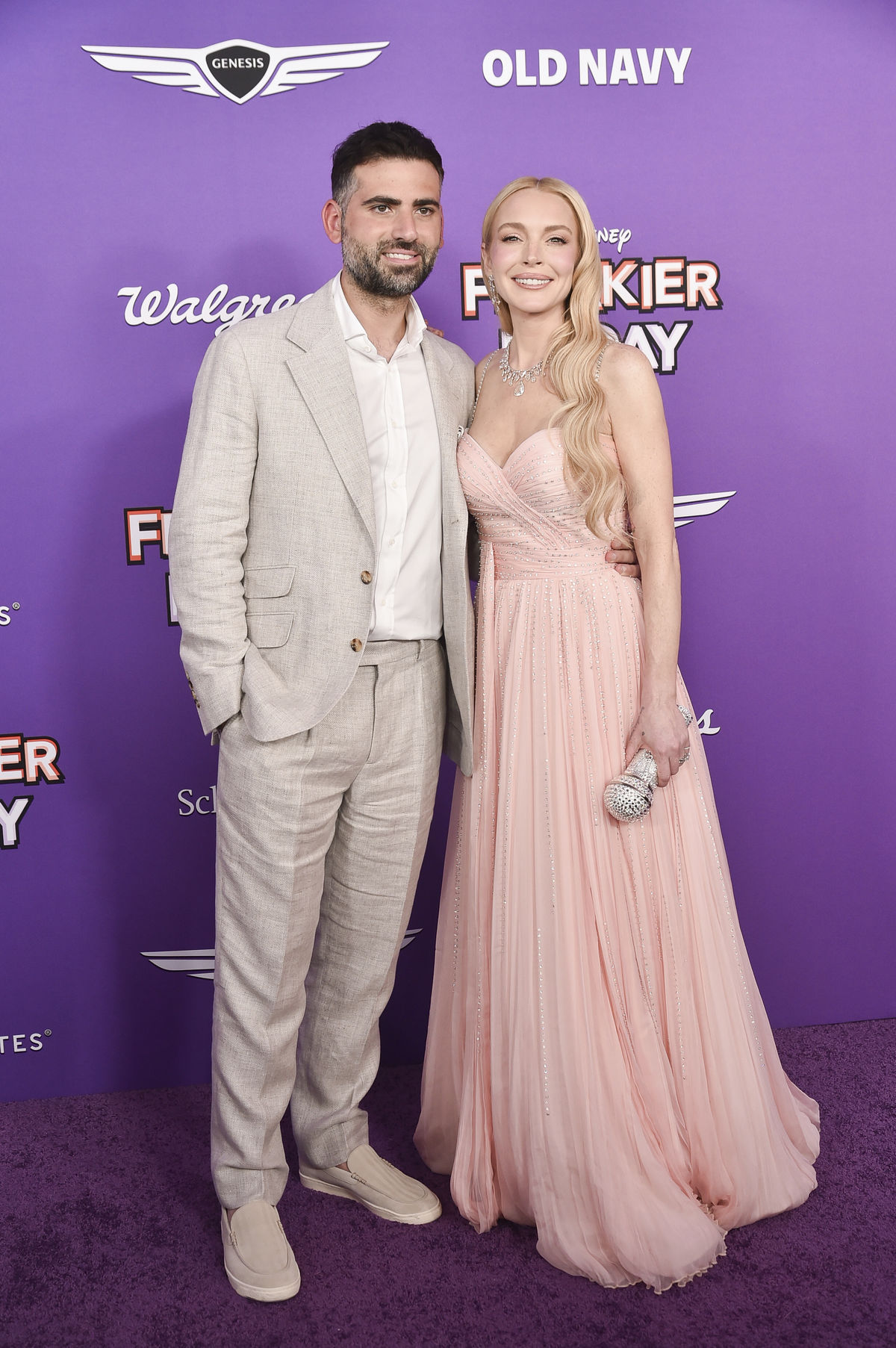 Herečka Lindsay Lohan a jej manžel Bader...