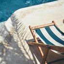 pláž, ležadlo, more, dovolenka, cestovnie, Grécko