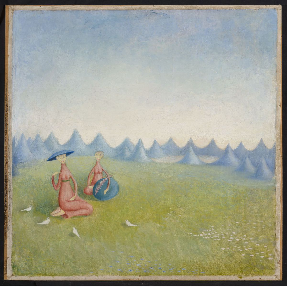 Jan Zrzavý:  Veselé poutnice,  1909