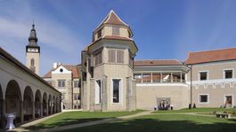 Jan Zrzavý na zámku v Telči