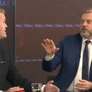 Bartek s Krúpom sa pohádali v priamom prenose. Museli im vypnúť mikrofóny