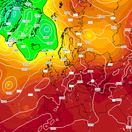 počasie nad Európou, extrémne teploty, leto, horúčavy