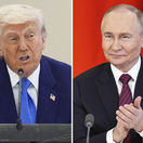 Donald Trump a Vladimir Putin