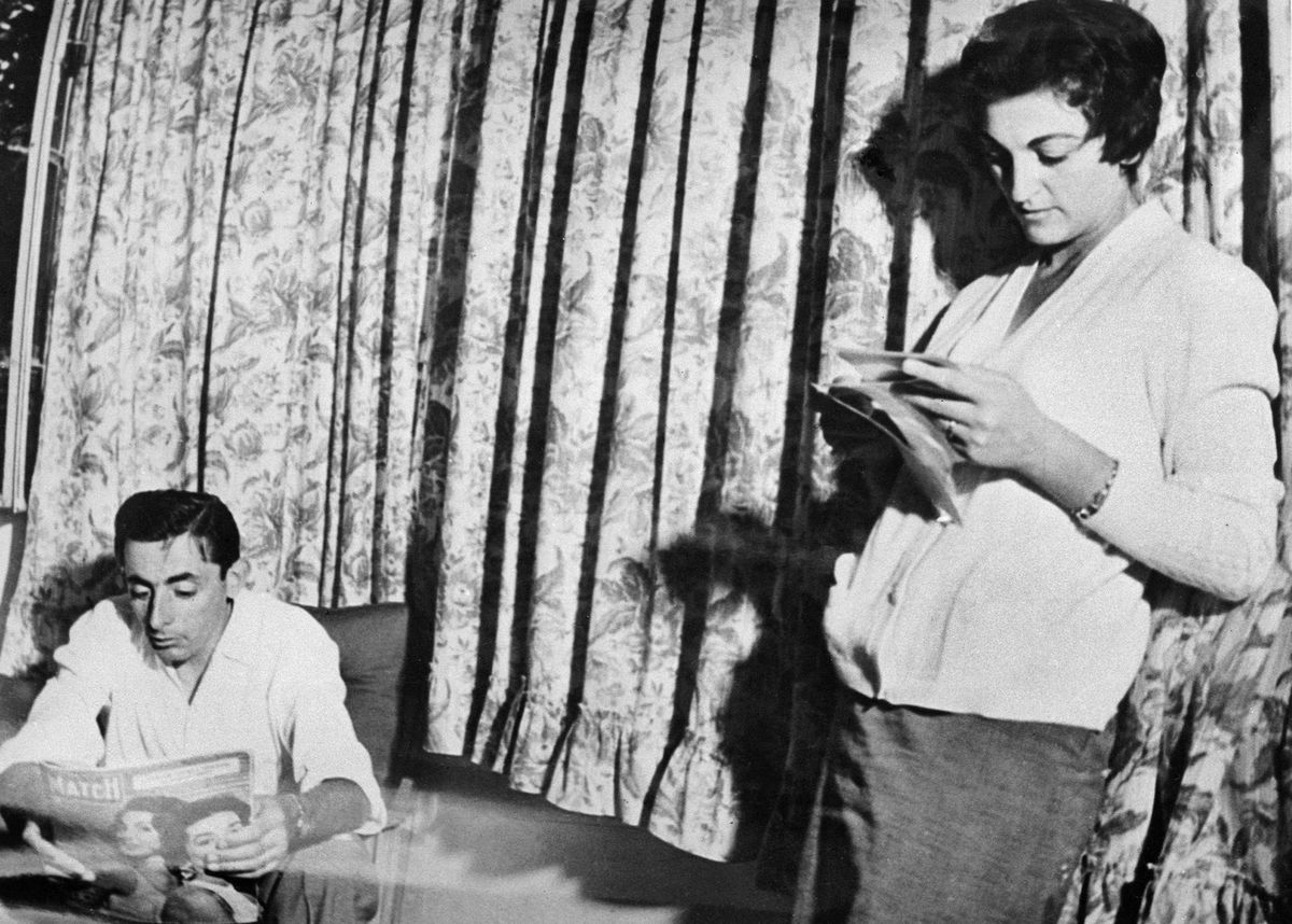 Fausto Coppi a Giulia Occhiniová.