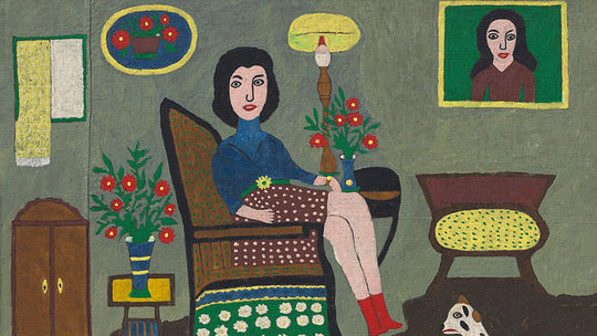 Ondrej Šteberl, Sediaca žena, 1968