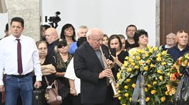 Félix Slováček zahral na klarinete na poslednej...