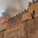 Slávna katedrála v Córdobe horela