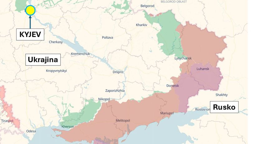 Frontová línia 8. augusta 2024