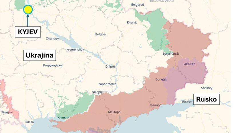 Frontová línia 8. augusta 2025