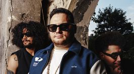 Hudobník Igor Kmeťo ml. na archívnom zábere.