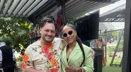 Hudobník Igor Kmeťo ml. a speváčka Tina...