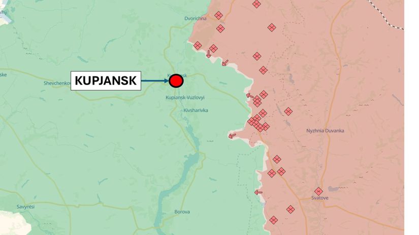 Kupjansk 8. augusta 2024