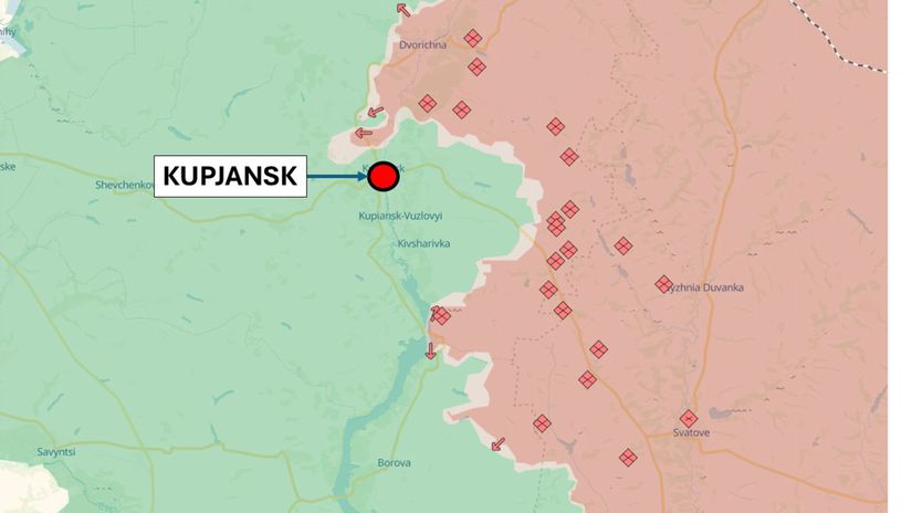 Kupjansk o rok neskôr - 8. augusta 2025