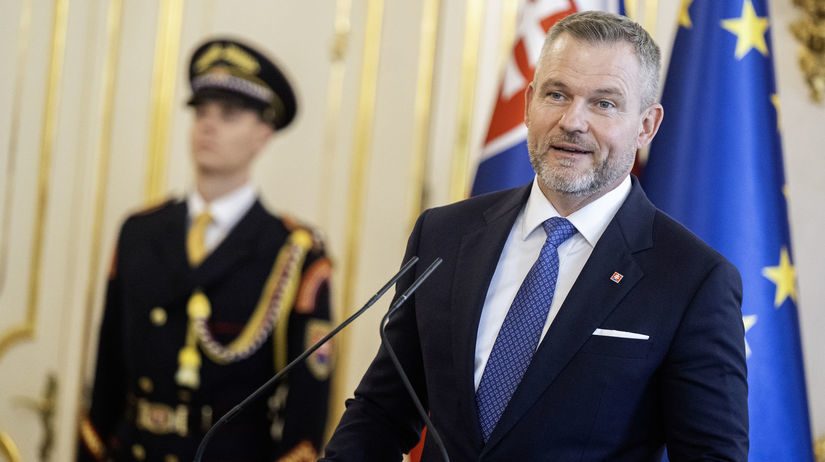 Prezident SR Peter Pellegrini .