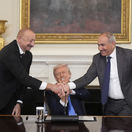 Alijev, Trump a Pašinjan