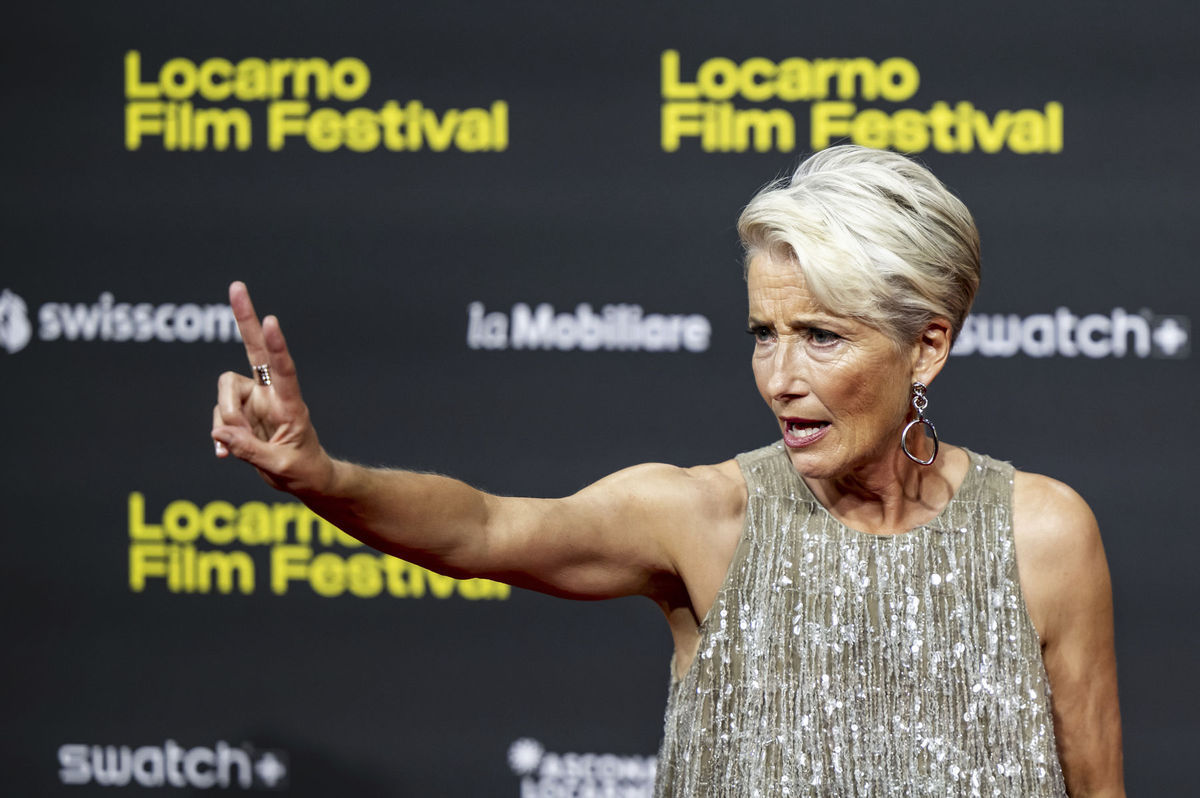 Britská herečka Emma Thompson na filmovom...