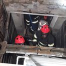 hasiči výťah česko