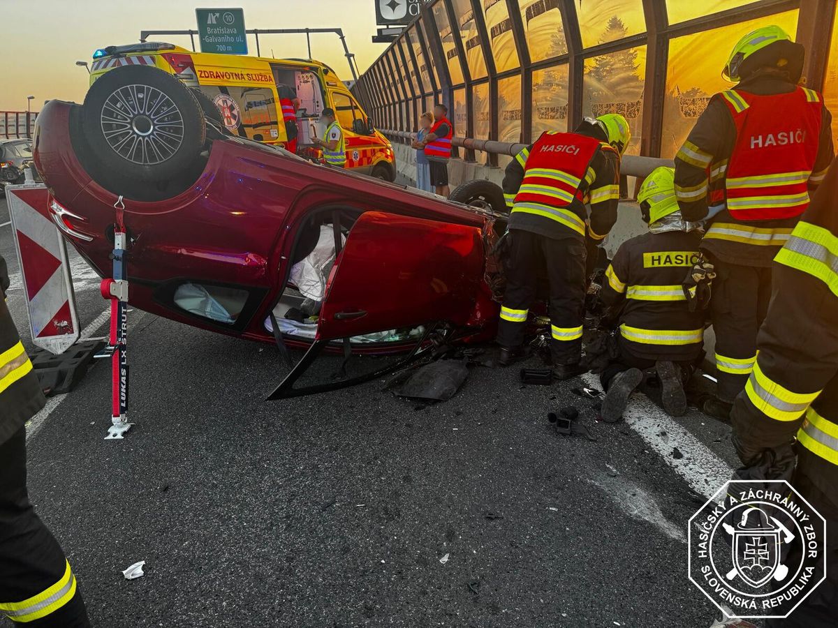 nehoda, Bratislava