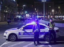 srbsko polícia belehrad