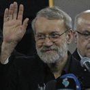 Alí Larídžání na návšteve v Bejrúte