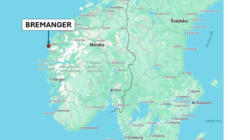Bremanger, Nórsko