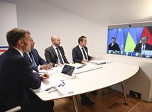 vojna na Ukrajine, Macron, Lecornu, Costa, Barrot