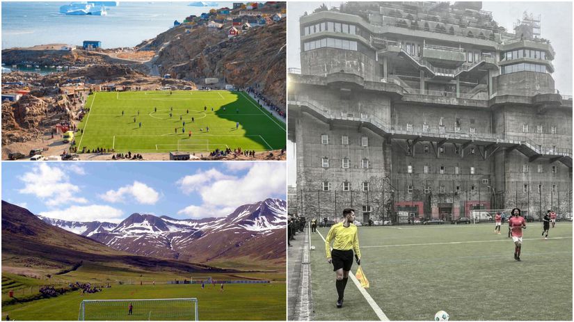 Futbal, najpopulárnejší šport na svete, sa hrá...